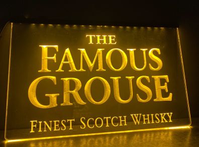 The famous grouse Neon Light