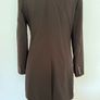 M&S brown wool long jacket size 10 Image 2