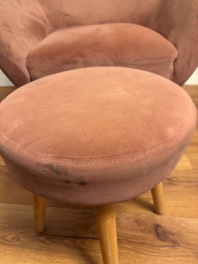 Armchair and Foot Stool