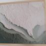 Con Telaio E Cornice Oro...ocean Wave Greenn Image 10