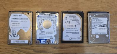 Bundle of 4x HDDs