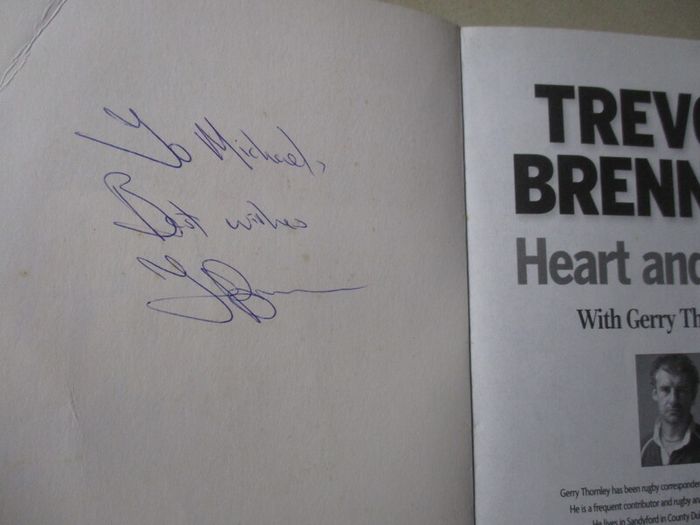 Irish Rugby - 3 Signed Books