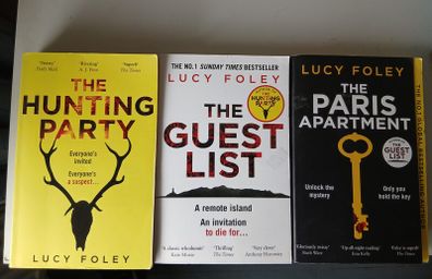 Summer reads Lucy Foley x 3