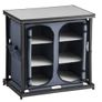 Folding Camping Storage Cabinet, Outdoor Portable Aluminum Lightweight Table, Quick Set-up Compact Kitchen Cook Station, with 6 Shelves and Carry Bag, for Picnic, BBQ, Camping, RV Traveling Image 9