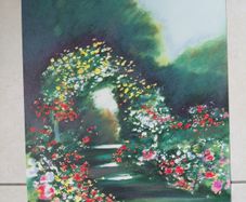 Limited edition lithograph The Arbor by Raphael Robic 161/300