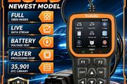 2026 Upgraded OBD2 Scanner Professional Automotive Fault Code Reader | Full OBDII Mode Diagnostic Tool
