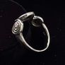 Sterling Silver Celtic Swirl Ring Image 3