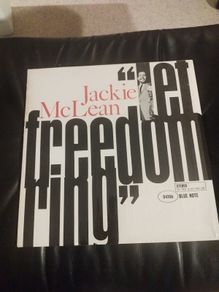 Jackie McLean Let freedom ring lp Blue note 1967