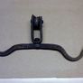 Old Irish blacksmith made hook with pulley Image 2