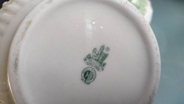 Antique Rare Belleek Pitchers