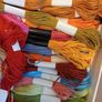 25 mixed colours embroidery threads Image 3