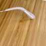 BCBGMaxazria Cat Eye Sunglasses, Gold tone, Pink Earpieces, Like New Image 4
