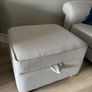 3 seater, 1 seater, 2 foot stools Image 5