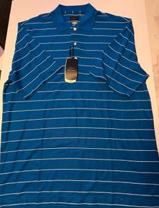 Mens Greg Norman Golf Polo Shirt Medium New