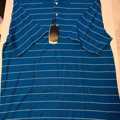Mens Greg Norman Golf Polo Shirt Medium New