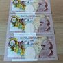 3 ten Pound Notes In Sequence Image 2