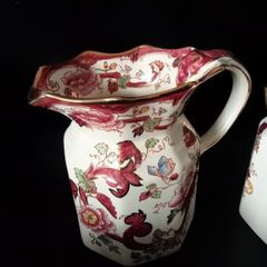 Masons Ironstone "Mandalay Red" Fenton Jug