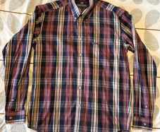Sergio Tacchini Vintage Plaid Button-Down Shirt