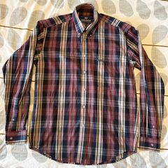 Sergio Tacchini Vintage Plaid Button-Down Shirt