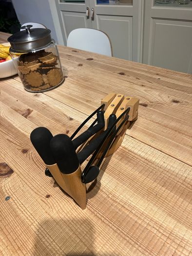 Kinsman Wooden Folding Guitar Stand A-Frame