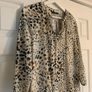 Dunnes Stores Cream Leopard Print Long Top Image 4