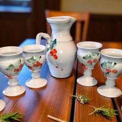 Beautiful Ballydugan studio pottery set