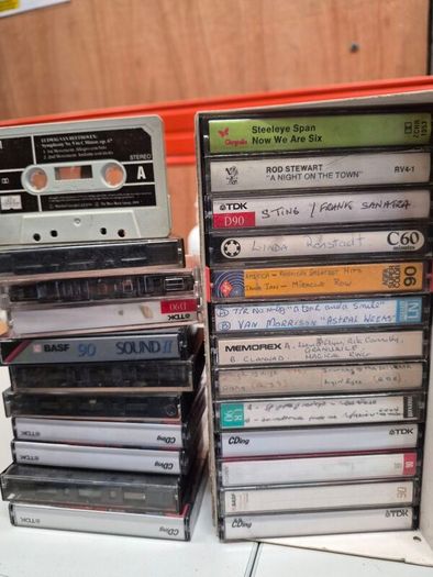 Old cassettes/tapes