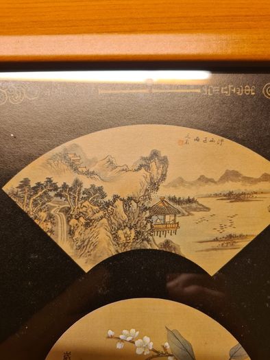 Framed Japanese  Art.