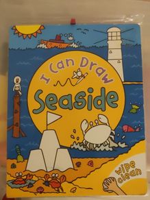 BNIB I can draw book, wipe clean