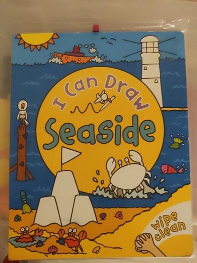 BNIB I can draw book, wipe clean