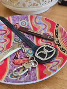 DKNY Bag Charms / Vintage x 3