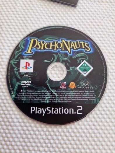 Psychonauts PlayStation2 Ps2 Games Original