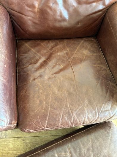 One seater sofa with stool included