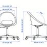 Plastic Swivel Chair - Ikea ELDBERGET Image 6