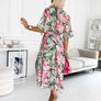 Classic Envelope Tropical Dress Image 3