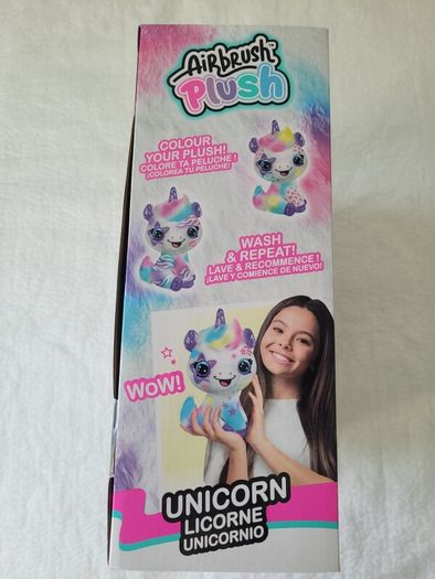 BNIB - Canal Toys - Airbrush Plush Unicorn Toy