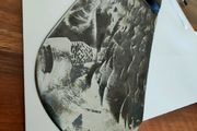 Forged for Legends  Cleaver Knife with Viking Art Engraving By Di'Casteel
