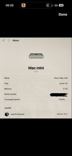 Mac Mini M2 512gb Ssd