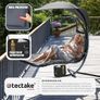 Indoor & Outdoor Hanging Lounger with Frame, Floating Lounger with Paraso Image 10