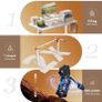 120 x 60 cm Sit-Stand Desk with 2 Memory Buttons Image 5
