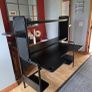 ikea Fredde Gaming Desk with Dual Screen Mounts Image 3