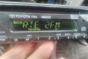 Toyota Hilux, Avensis, Celica &amp; Others Panasonic Single DIN RDS Radio with CD Player Toyota TM4412