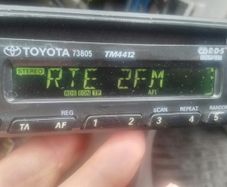 Toyota Hilux, Avensis, Celica & Others Panasonic Single DIN RDS Radio with CD Player Toyota TM4412