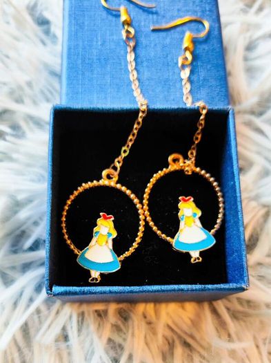 Alice in Wonderland Earrings