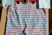 Baby boy lovely striped romper 3-6 months