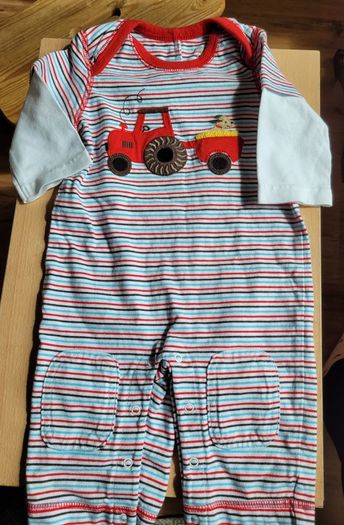 Baby boy lovely striped romper 3-6 months
