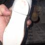 Two Old Large Victorian style Porcelain Shoes A Present from Rosses Point Made in Germany Image 7