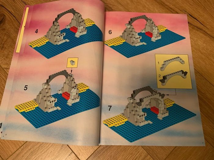 LEGO Pirates 6264 Forbidden Cove Instruction Manual Only Vintage Islanders 90s