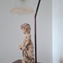 Table Lamp with Wood Base Image 5