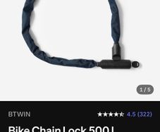 Bicycle lock